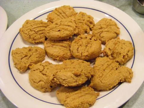 Erdnussbutter-Kokosmehl-Kekse