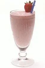 Erdbeer-Bananen-Proteinshake