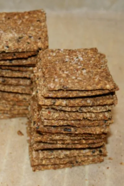 Würzige Cracker (ca. 19 Cracker)