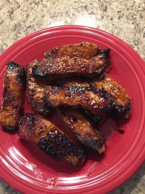 Air Fryer BBQ Rippchen