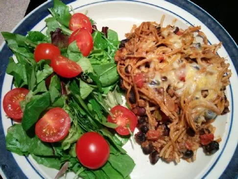 Taco-Spaghetti - Taste of Home Version