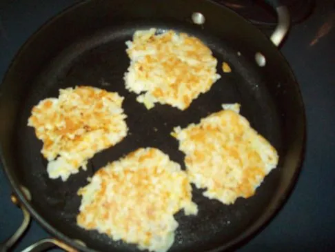 Cheddar-Reis-Patties