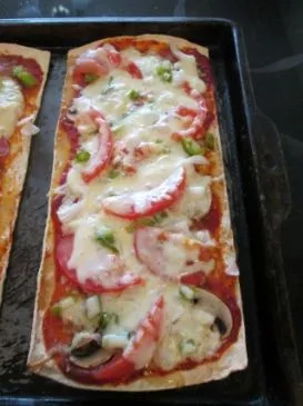 Fladenbrot-Pizza