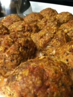 Putenfleischbällchen