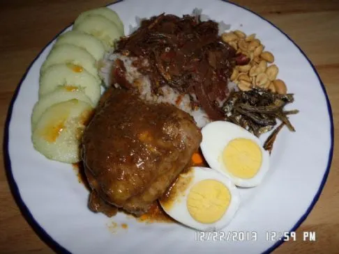 Hausgemachtes Nasi Lemak