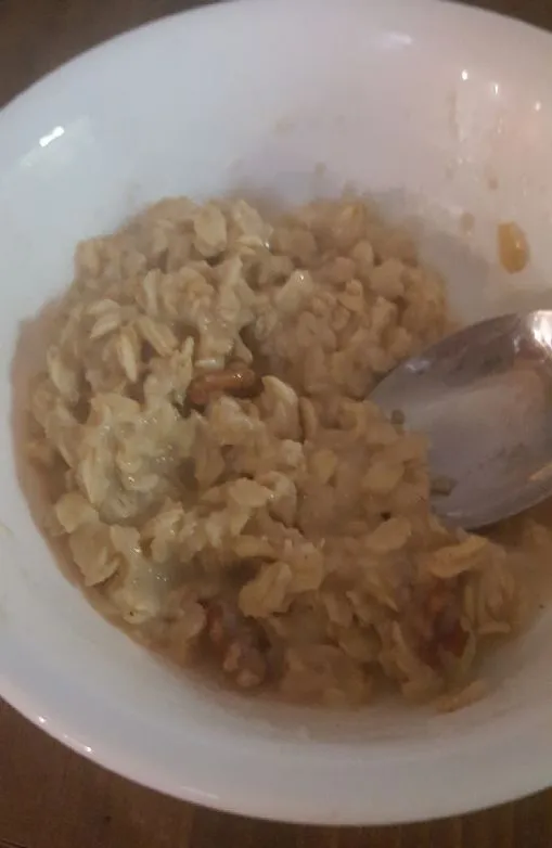 Apfel-Zimt Einfache Haferflocken