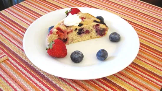 Beeren-Muffin-Top-Kuchen