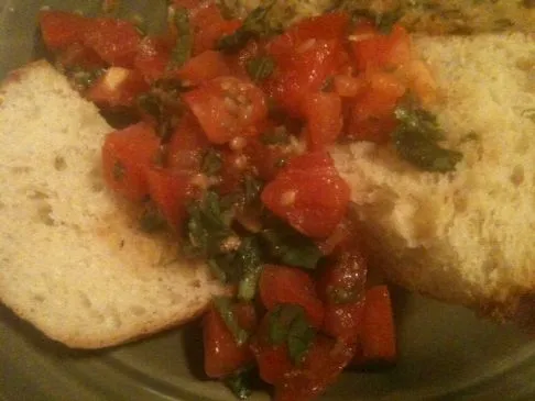 Frische Bruschetta