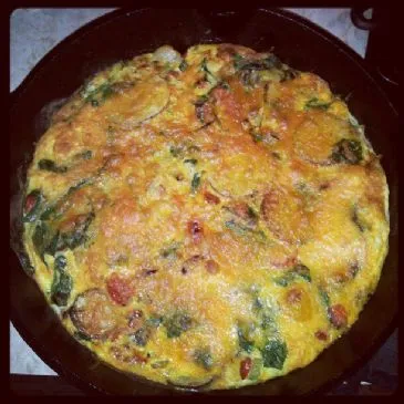Gemüse-Kartoffel-Frittata