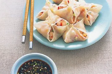 Vietnamesische Garnelen-Dim Sims mit Zitronengras