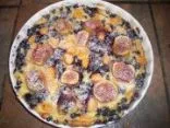 Feigen- und Beer-Clafouti