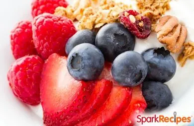 Frucht- und Joghurt-Parfait