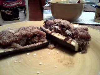 Gefüllte Zucchini-Boote