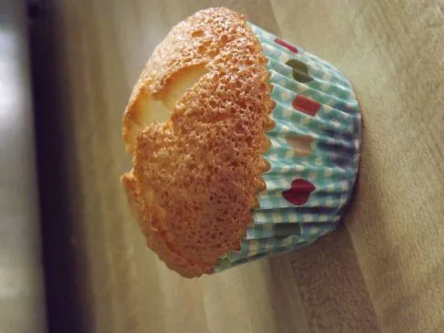 Engelshaar-Cupcakes mit Heidelbeeren