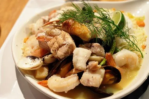 Kreolische Bouillabaisse, 1 c