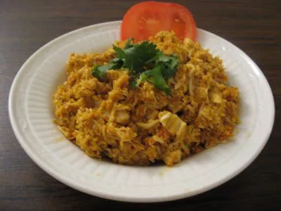 Rührei mit Zwiebel (2-Ei-Bhurji)