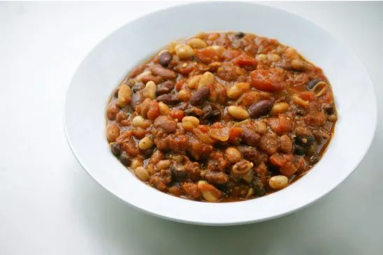 7-Bohnen-Vegan-Chili