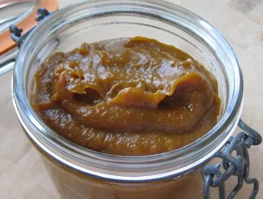 Leichte Kürbismarmelade