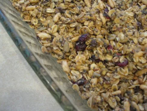 Schokoladen-Cranberry-Granola-Riegel