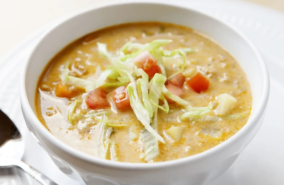 Cheeseburger-Suppe