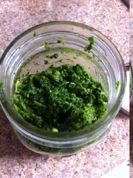 Spinat-Grünkohl-Pesto