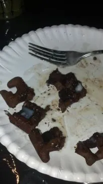 Brownie-Waffeln (kein Öl außer auf dem Waffeleisen)