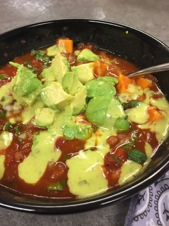 Süßkartoffel-Chipotle-Chili