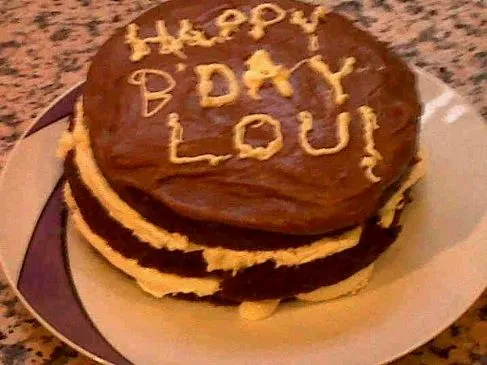 Doppelter Schokoladen-Teufels-Gâteau