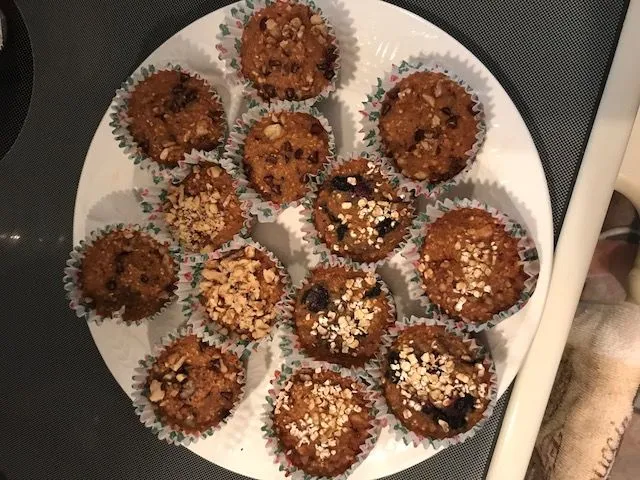 Marybeths kohlenhydratarme/ glutenfreie Haferflocken-Muffins