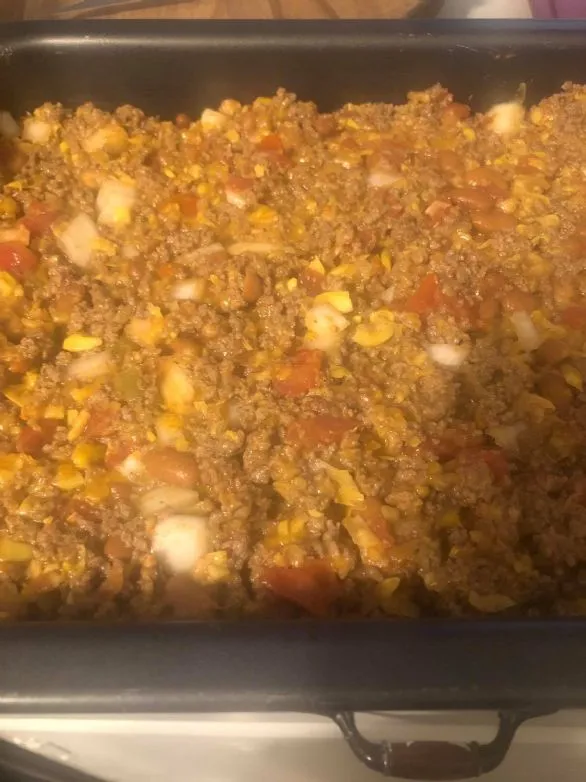 Mexikanische Auflauf