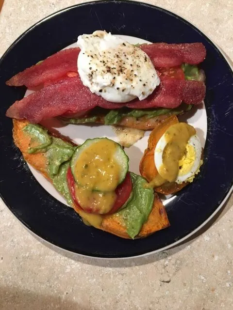 Avocado-Süßkartoffel-Toast