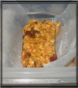 Apfel-Frühstücksriegel