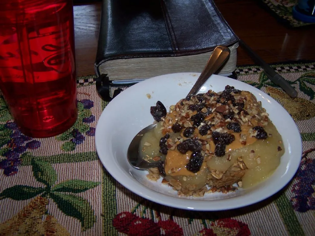 Gebackenes Haferflocken