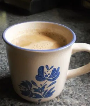 Warmer Butterkekslatte