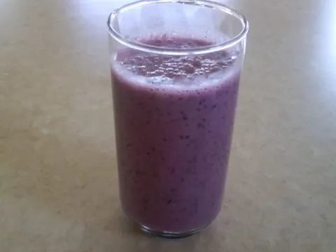 Blaubeer-Erdbeer-Smoothie Super Einfach!!