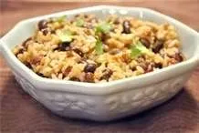 Rote Bohnen und Reis