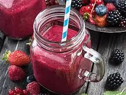 Kalorienarmer/Low-Carb-Beeren-Smoothie