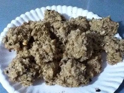 Bananen-Nuss-Schokoladenkekse