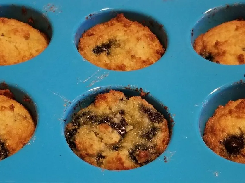 Keto-Blaubeer-Muffins