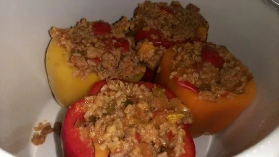 Hollis gefüllte Paprika