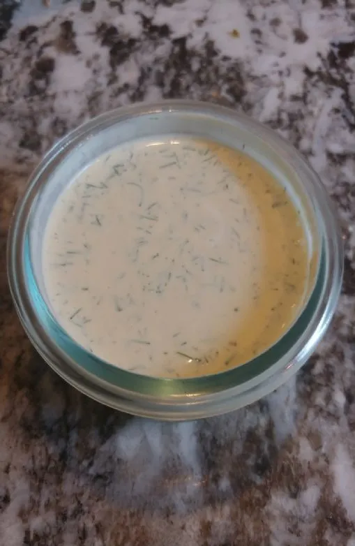 Senf-Dill-Dressing