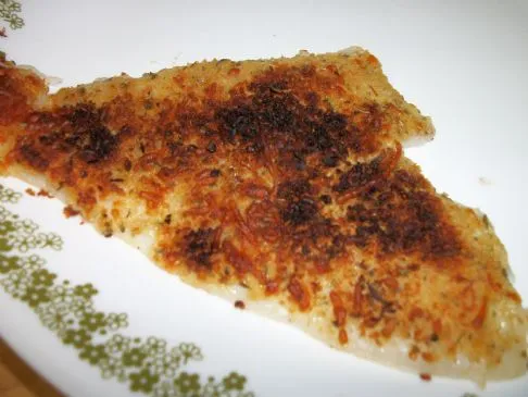 Flunder mit Parmesan-Kruste