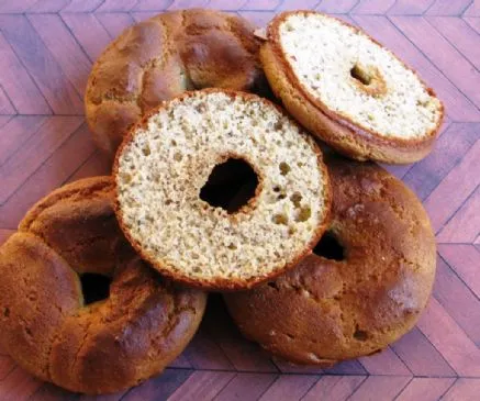 Getreidefreie Bagels (Milchfrei & Paleo)