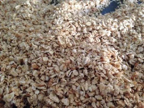 Gesunde hausgemachte Granola