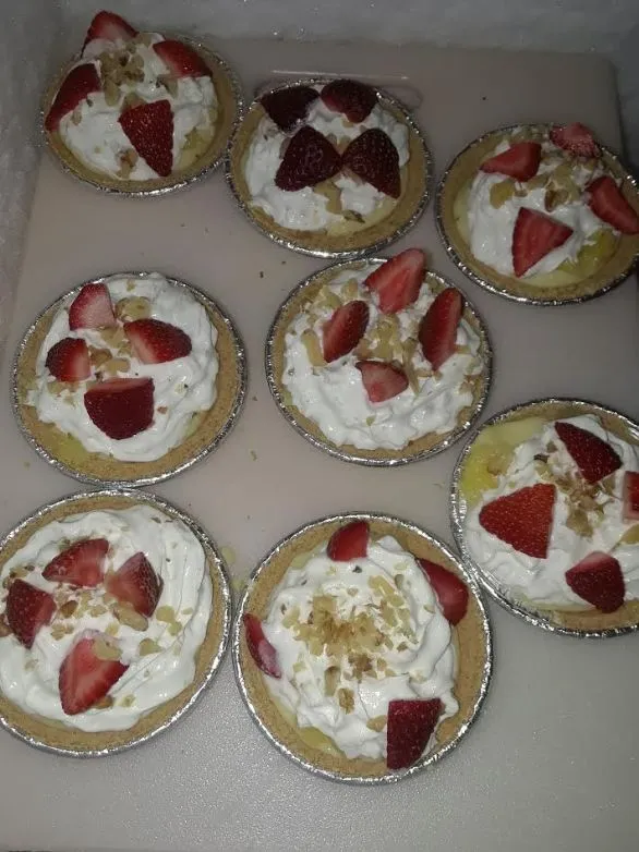 Mini-Bananensplit-Torte