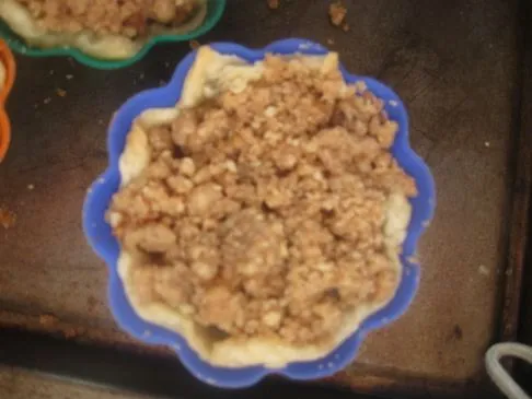 Apfelkuchen in Portionsgröße