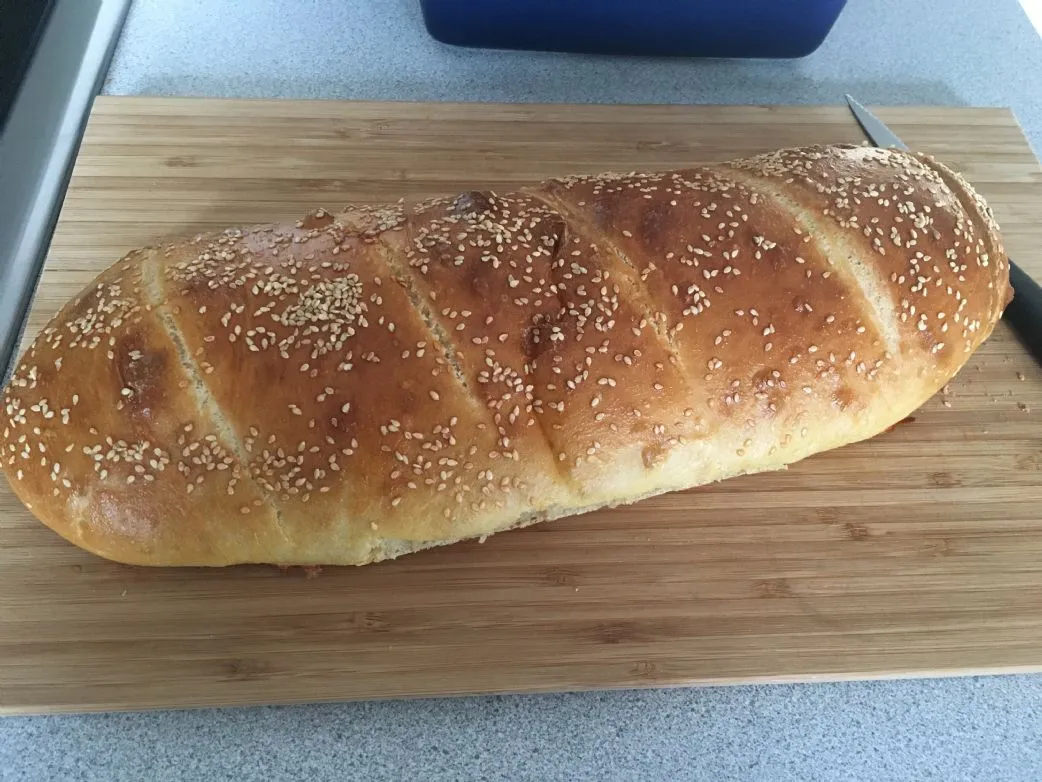 Sesam-Baguette - Geschmack der Heimat