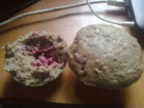 Sauerkirsch-Mikrowellenmuffins