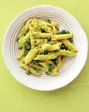 Erbsen-Pesto-Pasta