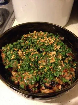 Asiatische Barbecue-Fischsauce-Flügel